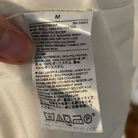 Banana Republic White and Black Polka Dot Top - Picture 5 of 5